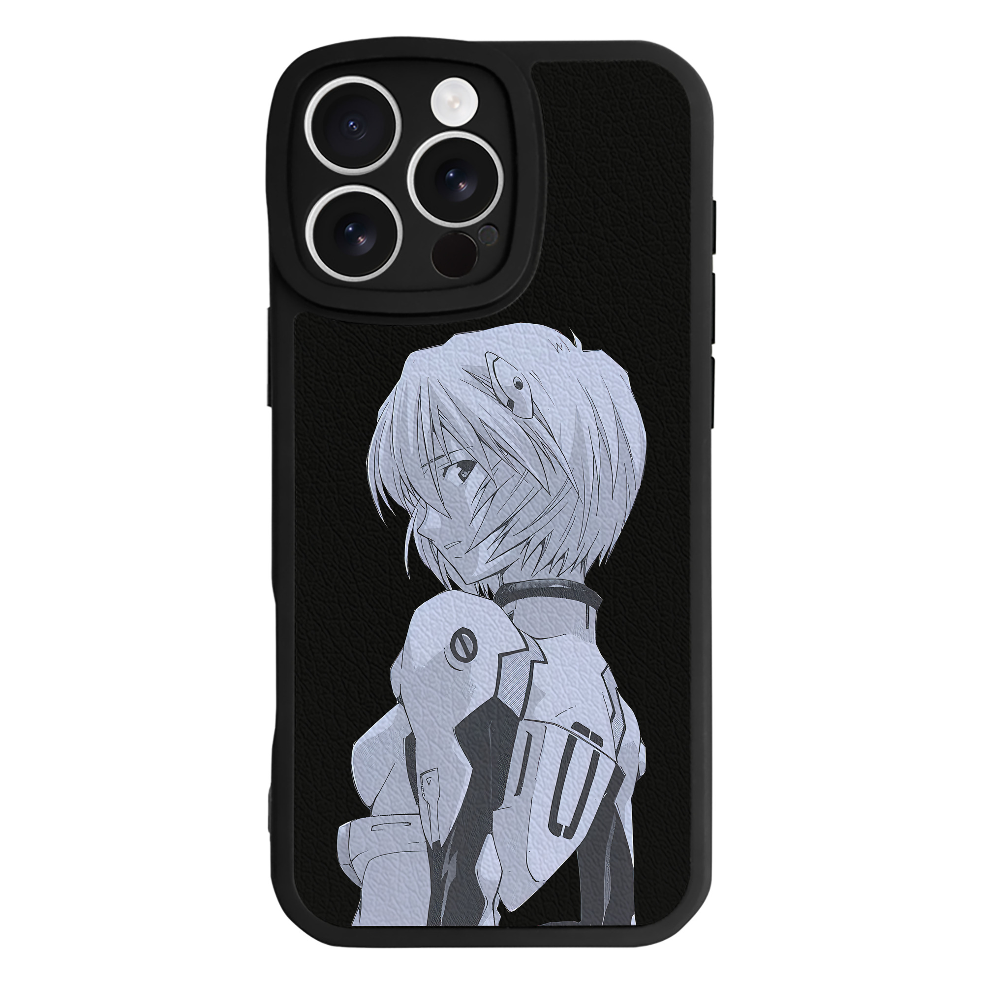 （画像用） EVA 新世紀エヴァンゲリオン 【iPhone 16シリーズ対応】シリコンスマホケース（レザー調） 材質：シリコン